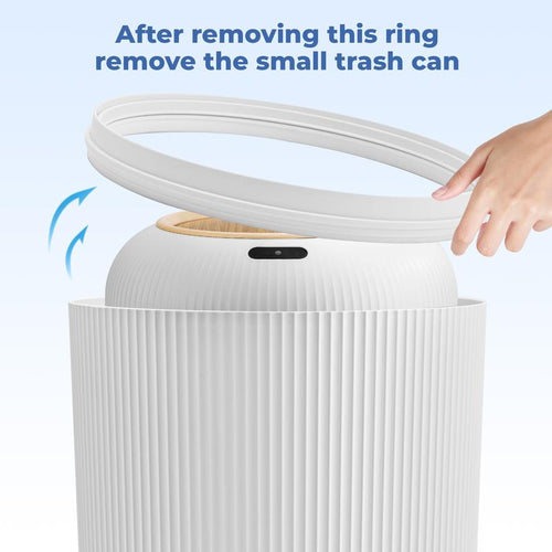 Nordic Sensor Trash Can: Upgrade to the Hidden and Good-Looking Trashcan