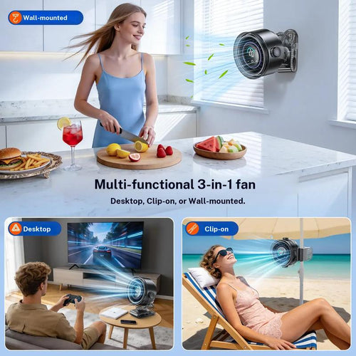 Portable Clip On Fan