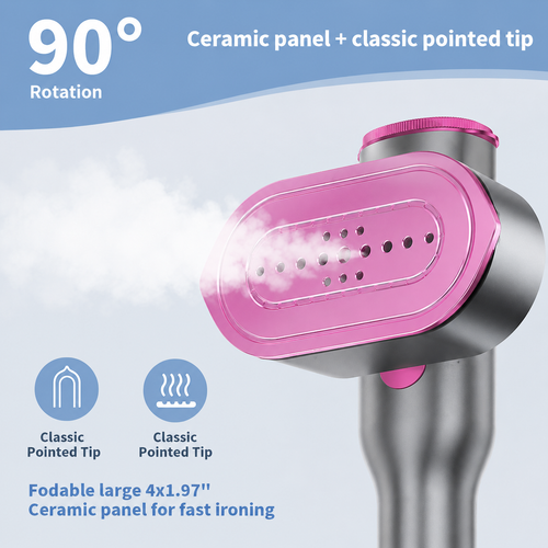Flash 2-in-1 Garment Steamer: Wrinkles Out in Seconds