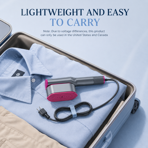 Flash 2-in-1 Garment Steamer: Wrinkles Out in Seconds