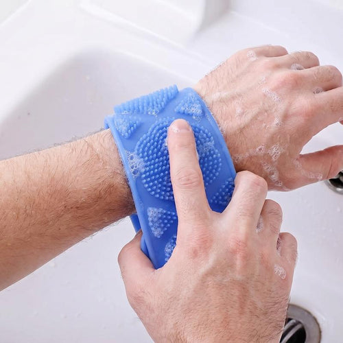 Two-Handle Back Scrubber: Water Alone Isn't Washing Your Back