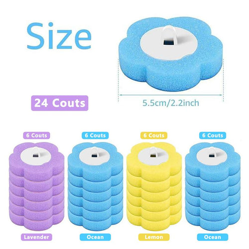 Disposable Toilet Brush + 24 Refills