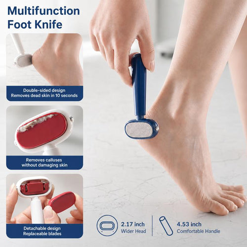 Dual-Sided Callus Remover: Soft Heels