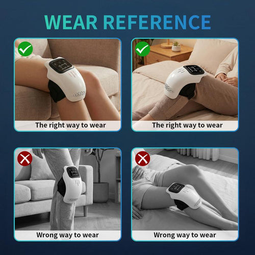 Portable Electric Knee Massager w/ Heat