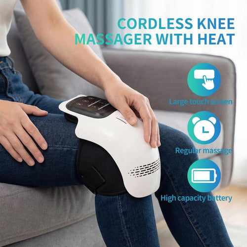 Portable Electric Knee Massager w/ Heat