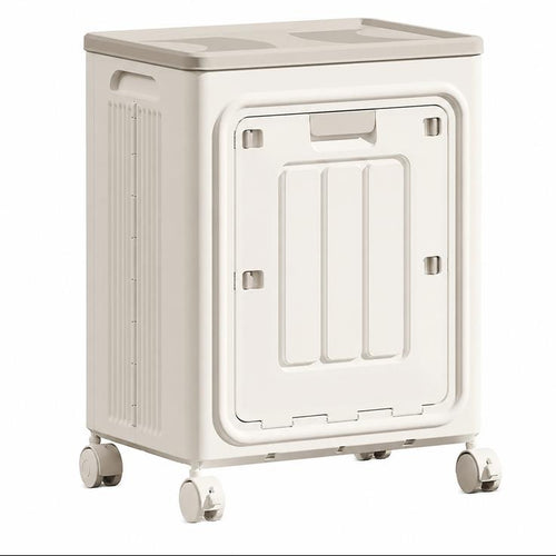 Rolling Storage Bin with Front Door: More Space, and Nothing to Dig Through