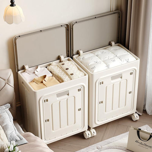 Rolling Storage Bin with Front Door: More Space, and Nothing to Dig Through