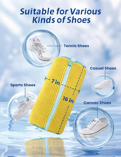 Shoe Washing Machine Bag (2-Pack): Let the Machine Do It