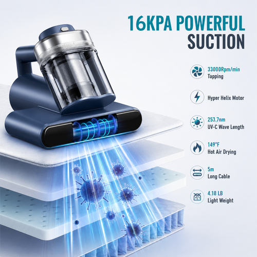 Mattress Vacuum Cleaner: Sees and Removes What Your Regular Vacuum Leaves Behind