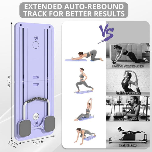 Foldable Pilates Board Studio Set