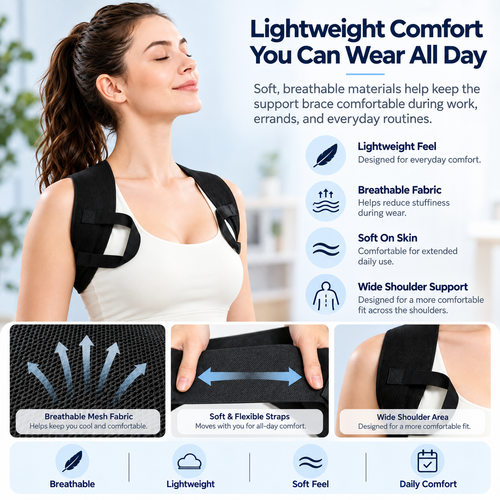 Posture Corrector: Shoulders Back All Day