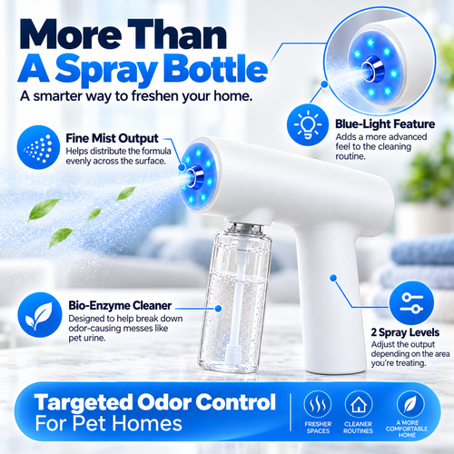Bio-Enzyme Pet Odor Spray Gun Kit