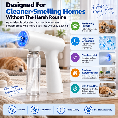 Bio-Enzyme Pet Odor Spray Gun Kit