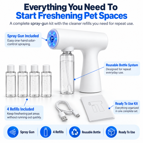 Bio-Enzyme Pet Odor Spray Gun Kit