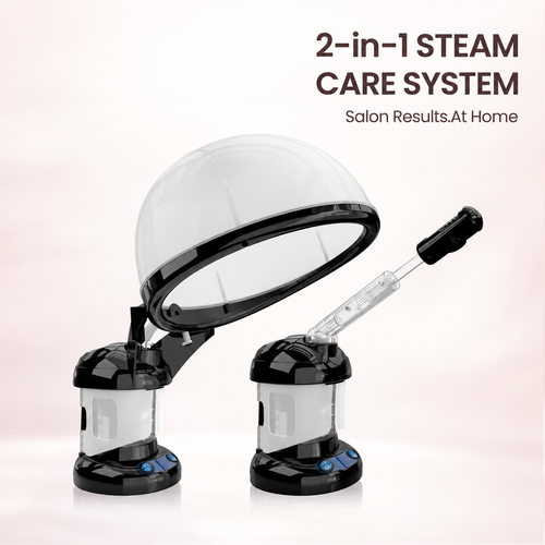 2-in-1 Hair & Facial Steamer