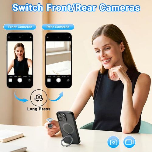 Scrolling Ring Remote: The Hands-Free Phone Scroll & Page Turner Ring
