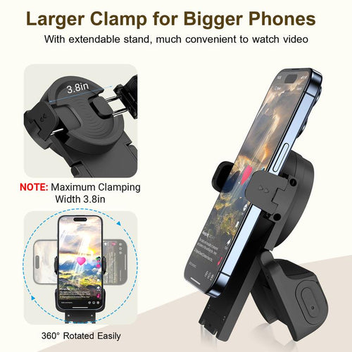 Hands-Free Scrolling Remote & Phone Stand