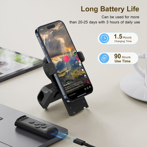 Hands-Free Scrolling Remote & Phone Stand