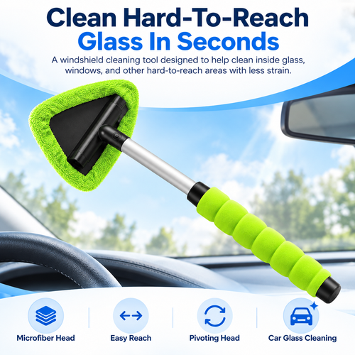 Inside Windshield Cleaning Tool