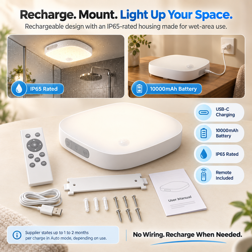 IP65 Waterproof Shower Light